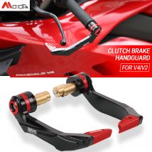 NEUE Motorrad Dicke aluminium Griffe Schutz Bremse Kupplung Hebel Schutzfolie Für DUCATI 899 959 1199 1299 Panigale