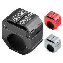 Supporto per telefono da bici a forma di anello supporto per telefono cellulare da strada MTB invisibile in lega di alluminio staffa di navigazione per ciclismo