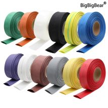 1 Meter 2:1 Schrumpfschlauch, Durchmesser 45 mm, 50 mm, 60 mm, 70 mm, 80 mm, 90 mm, 100 mm, 120 mm, 150 mm, 180 mm, Drahthülle