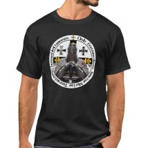 Teutonics Auftrag der Brothers Ritter Templer Medaille T-Shirt. Sommer Baumwolle Kurzarm O-ansatz Mens T Shirt Neue S-3XL