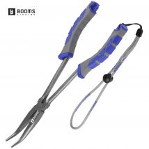 Booms Fishing 29 cm Angelzange mit langer Nase, Hakenentferner mit Anti-Verlust-Hängeband, Kohlenstoffstahl, Salzwasser-Tackle-Werkzeug