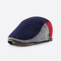 JAMONT Vintage knitting Cap Winter Berets Male Warm Visors Cap Fashion Letter Snapback Caps for Men Bone Gorras Casquette
