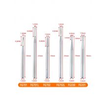 Dental Strawberries Tungsten Carbide Burs High Speed Tapered Fissure Head Pear Head for High Speed Handpiece Dental Drill Bits
