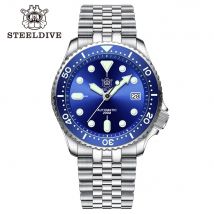 STEELIDVE SD1973 Slim Turtle 41,2 mm AR-Beschichtung, Saphirglas, 200 m wasserdicht, Keramik-Lünetteneinsatz, NH35, automatische Taucheruhren