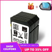 SD Card North America 2023 for Chevrolet GMC Car Navigation System GM 8561-8592 Sat Nav Maps 32GB Free Anti Fog Flim