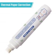 Thermopapier-Korrektur White Out Liquid Pen Parcel Express Tool für Thermal Label Shopping Bill Data Eraser Privacy Protection