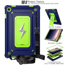 Custodia tablet per Samsung Galaxy A9 Plus 11 pollici 2023 SM-X210 SM-X216 A9 + S6 Lite 10.4 P620 P625 Cover Armatura Supporto per PC con cinturino