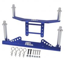 Aluminium-Karosseriehalterungen vorne und hinten für 1/10 Traxxas Rustler 2WD Slash Stampede VXL
