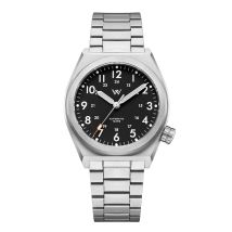 WM-Uhr, automatische mechanische Fliegeruhr, NH35, AR-beschichtet, 100 % wasserdicht, einfacher Stil, Saphir-Welly-Merck-Uhren WM216