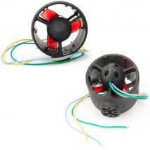 12V-24V Propellerblätter Unterwasserstrahlruder Bürstenloser Motorstrahlruder/Propeller/Shell 3-Blatt Propeller für RC Schiff Bootsteile