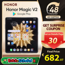 Honor-teléfono inteligente Magic V2 5G, versión Global, pantalla OLED LTPO de 120Hz, Snapdragon 8 Gen2, Triple cámara de 50MP, Android