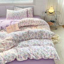 Bettbezug im floralen Stil für Einzelbett, Funda Nordica Cama de 150, Bettbezüge in Queen-Size-Größe, Bettwäsche für Zuhause (Kissenbezug muss separat bestellt werden)