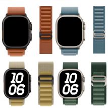 Alpine loop Strap for Apple Watch Ultra 2/3 Bands 49mm 46mm 42mm 41/45mm 40mm 44mm correa bracelet iWatch series11 10 9 8 7 SE3