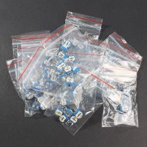 65PCS Trimmer Potenziometro RM063 Resistenza regolabile 100R ~ 1M Potenziometri 1K 5K 10K 20K 50K 100K 500K 1M Resistori variabili
