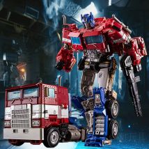 Transformation Toys Robot Car Alloy Commander Optims Prima Figurka akcji Seria filmów Prezent