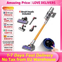 (Kod promocyjny: EU6006)ABIR VC205 inteligentny odkurzacz, 27000PA, inteligentny czujnik kurzu, ekran dotykowy, automatyczna prędkość, przenośny ręczny odkurzacz bezprzewodowy do domu