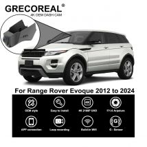 GRECOREAL 4K Dash Cam vorne und hinten 2160P WiFi Dual Dashcam Autokamera APP Control Plug Play kompatibel mit Range Rover Evoque