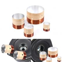 25,5-75,5mm 2 Schicht Runde Kupfer Draht Bass Lautsprecher Schwingspule Reparatur Teile 8/10/12/15 zoll Subwoofer Schwingspule Zubehör