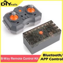Nuovo kit telecomando a 8 vie con scatola batteria al litio 6.0 supporto Bluetooth/APP programma telecomando MOC blocchi di costruzione parti