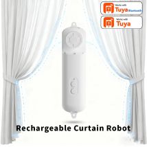 Tuya Bluetooth Smart Roller Blind Curtain Robot Type C port use Smart Life APP Remote Control Google Alexa Siri voice control