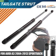 Resorte de Gas para puerta trasera de coche, pieza de repuesto para Audi A3 8P 8PA Sportback Hatchback 2004-2013 8P4827552B, 2 piezas