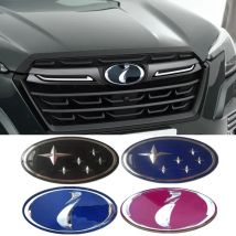 Acryl Auto Front Head Cover Emblem Hinten Logo Abzeichen Aufkleber für Subaru STI Forester WRX BRZ Tribeca XV Outback Impreza Legacy