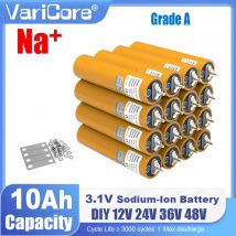 Akumulator sodowo-jonowy 3,1V 10Ah 20C, odporny na niskie i wysokie temperatury, do samodzielnego montażu (DIY), inwerter 12V 4s, pojazd elektryczny, podróże, kemping, klasa A