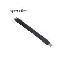 20Gbps USB 3.2 Gen 2x2 Type C To 19/20P Type E Male to Male Shielded Flat Ribbon Cable Adapter 20P for ITX/ATX Mainboard A4 Case