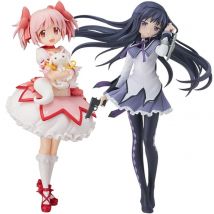 22cm PMMM Figurka Anime Czarodziejki Kaname Madoka Figurka Akcji Kawaii Akemi Homura Figurka Śliczna Loli Kolekcja Model Zabawka Prezent