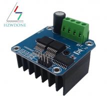 Doppio modulo driver motore ad alta potenza BTS7960 43A H-bridge / diagnostica corrente per auto intelligente fai da te