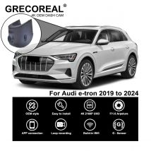 GRECOREAL 4K Dash Cam Front and Rear WiFi Car Dual Dashcam Easy Install Plug Play Compatible with Audi e-tron etron GT 50 55