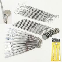 9 satz Dental Spiegel Kit Zahnmedizin Labor Mund Spiegel Zahnärzte Pick Werkzeug Zähne Scaler Zahnarzt Werkzeuge Dental Materialien Kits 3 teile/satz