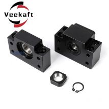 BK12 BF12 Set : 1 pc BK12 e 1 pc BF12 per supporto finale per SFU1605 1604 1610 supporto per vite a ricircolo di sfere cavo CNC 1515