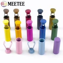 10-50Pcs Bunte Metall Schnur Schloss Für Kleidungsstück Ende Stopper Kappe Hosen Hängen Glocke Schnalle Lanyard Taste DIY nähen Zubehör