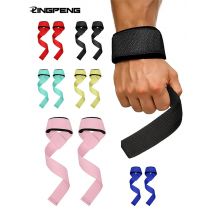 Weightlifting Wrist Straps Strength Training Adjustable Non-slip Gym Fitness Lifting Strap Wrist Support Sports Grip Band