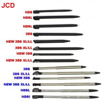 1-10PCS Metallo Telescopico Stilo di Plastica Stilo Touch Screen Penna per 2DS 3DS Nuovo 2DS LL XL Nuovo 3DS XL Per NDSL DS Lite NDSi NDS