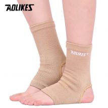 AOLIKES 1 Paar Knöchelstütze, Kompressions-Knöchelbandage, Schutz für Laufen, Fußball, Basketball, gestrickt, Fitnessstudio, Bandage, Knöchelriemen
