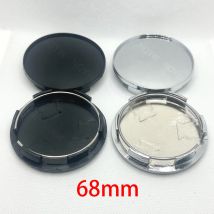 4Pcs 68mm Kein Logo Auto Rad Center Hub Caps Abdeckung Kit Auto Zubehör Langlebig ABS Kunststoff Auto Styling teile Zubehör