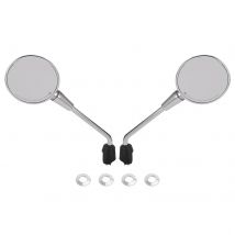 Artudatech Specchietto retrovisore sinistro e destro cromato per Vespa Primavera 50 125 150 2014-2022