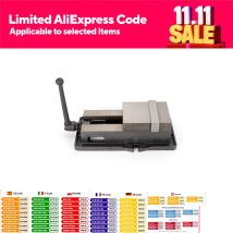 6 Inch Bench Precision Vise Lock Vice Pull-down Milling Drilling Machine Clamp Accurate Lock