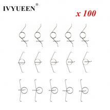 IVYUEEN 100 Stück R2 L2 Auslöseknöpfe Federn für Dualshock 4 5 PS5 PS4 DS4 Pro Slim Controller Feder JDM 001 010 011 030 040