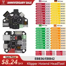 Płytka BIGTREETECH EBB36 EBB42 CAN GEN2 z obsługą Canbus PT100 do Klipper Hotend HeadTool, silnik krokowy 36, części do drukarki 3D Ender3