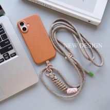 Neue Mode Geflochtene Diagonal Lange Seil Handy Universal Lanyard Schulter Gurt Lanyard Hals Multifunktionale Anti-Verlust Seil