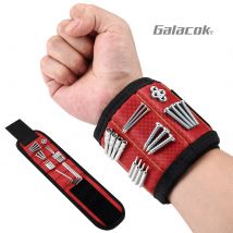 Magnetisches Armband zum Halten von Schrauben, Nägeln, Bohrern, Handgelenk-Werkzeughaltergürteln mit starken Magneten, coole Gadgets für Männer und Frauen