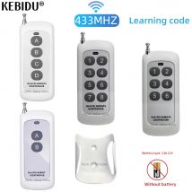 433 MHz Fernbedienung Lerncode 1527 1000 m Long Range Wireless Controller Sender für Wasserpumpe Rohrmotor Lampe