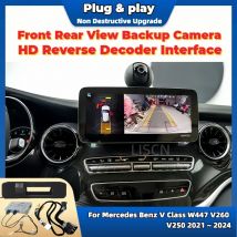 Für Mercedes Benz V Klasse W447 V260 V250 2021 ~ 2024 OEM Bildschirm HD Vorne Rückansicht Kamera Einparkhilfe Reverse kamera Keine Kodierung