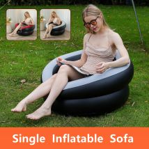 Aufblasbare Couch, schnelles Aufblasen, weit verbreitet, aufblasbarer Sofastuhl, PVC, umweltfreundlich, für Wohnzimmer