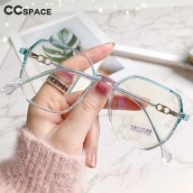 56224 Fertige Myopie-Brille, Vintage-Stil, Damen-Luxusmarke, Rahmen, blaues Licht blockierende Brille, kurzsichtig, 0 bis -6,0