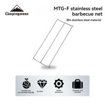 Camping moon brennender Tisch Grill Mesh Grill, 304 Edelstahl F Mesh, kochendes Wasser, Holz tragbarer Herd mit Mesh