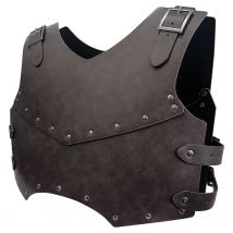 Men Medieval Costume Chest Armour ChestShield, Studded Chest Guard Chest RetroSteampunk Leather Studded